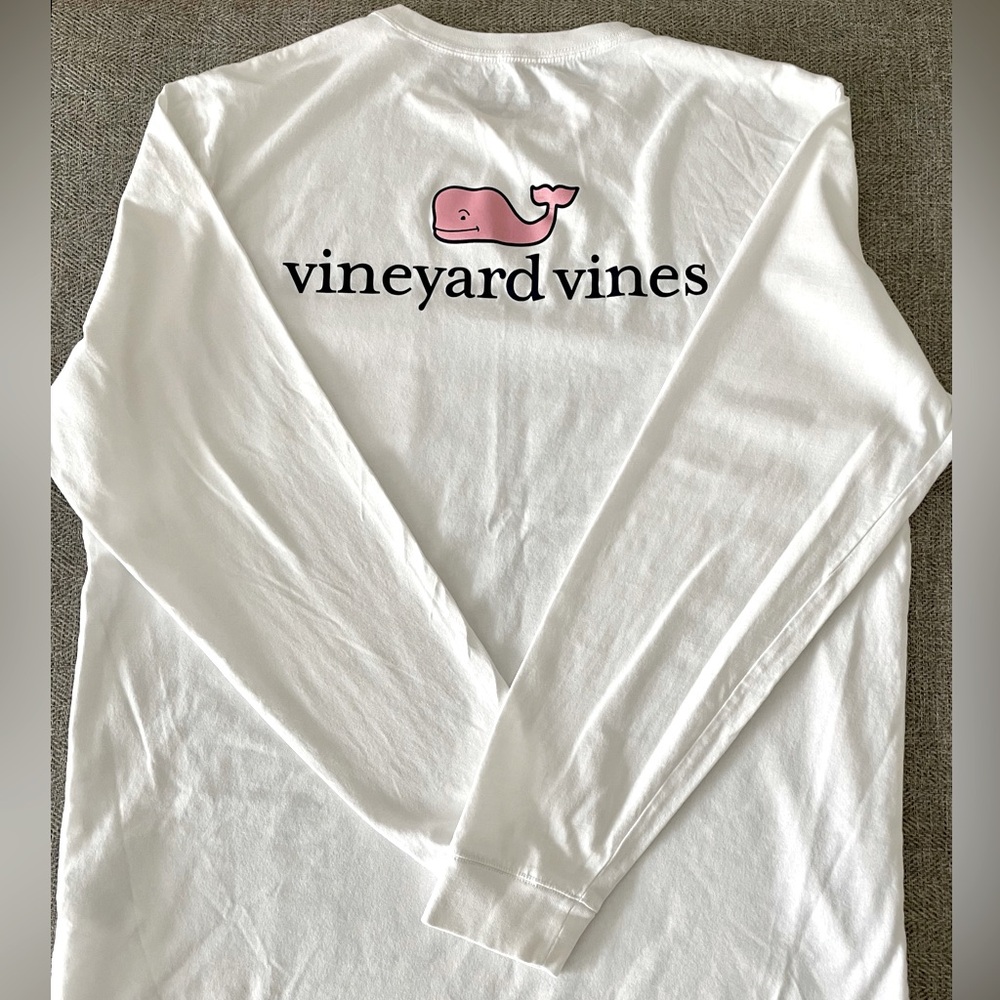 Vineyard Vines Long Sleeve Pocket Tee